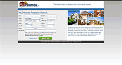 Desktop Screenshot of mlshomes.com