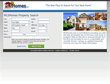 Tablet Screenshot of mlshomes.com